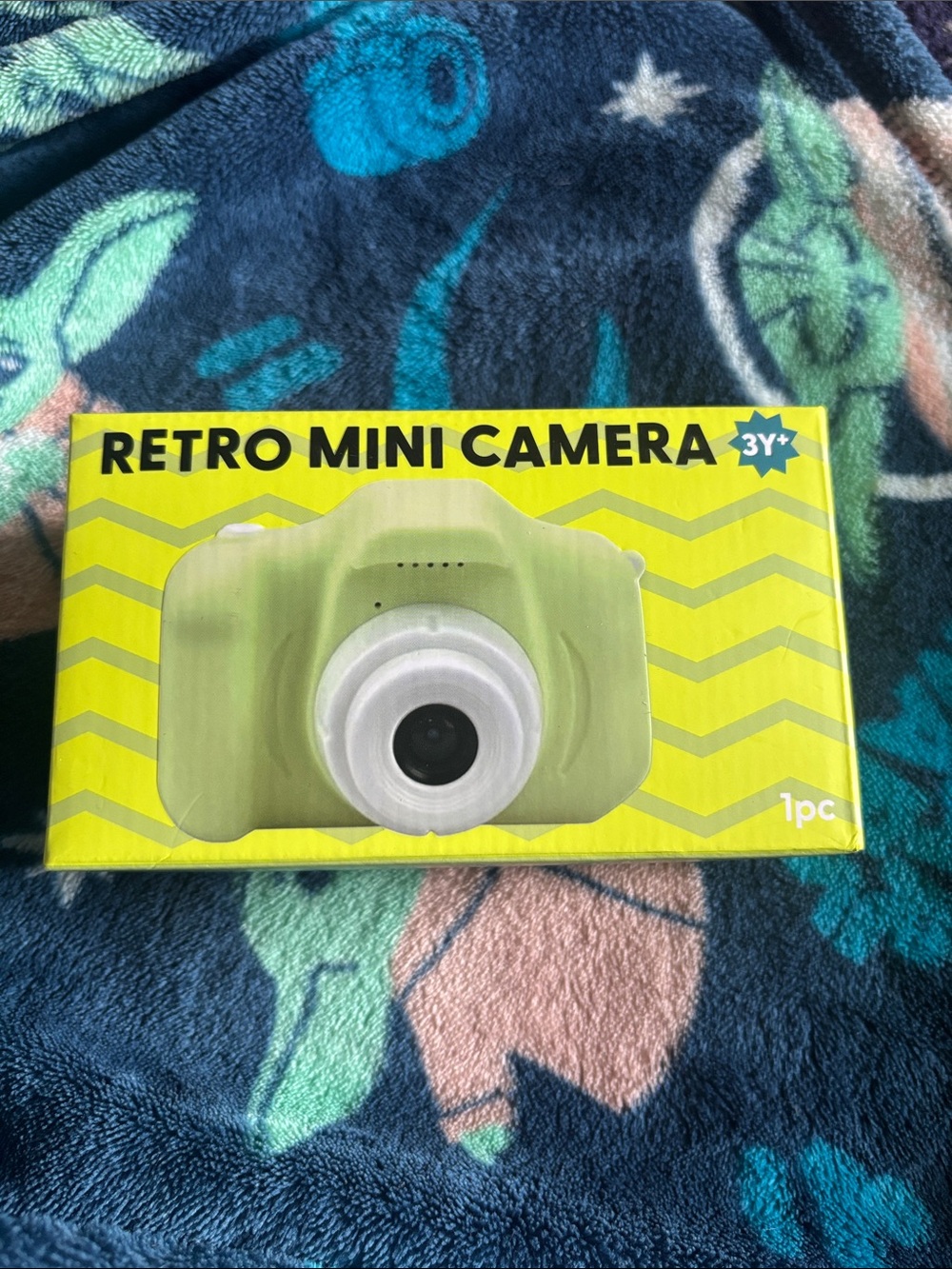Kids Retro Mini Camera - Lime Green